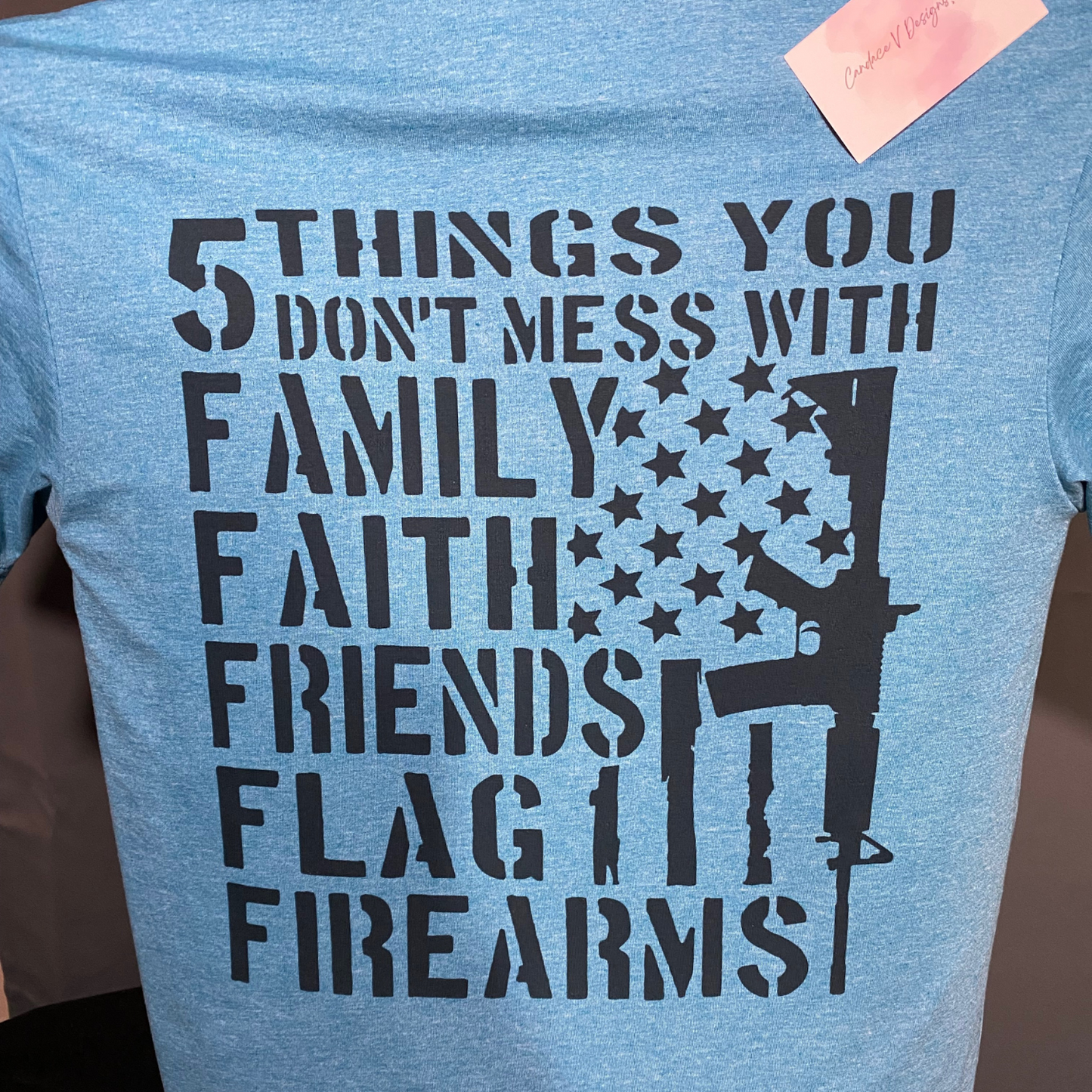 5 Thing You Don't Mess With T-shirt