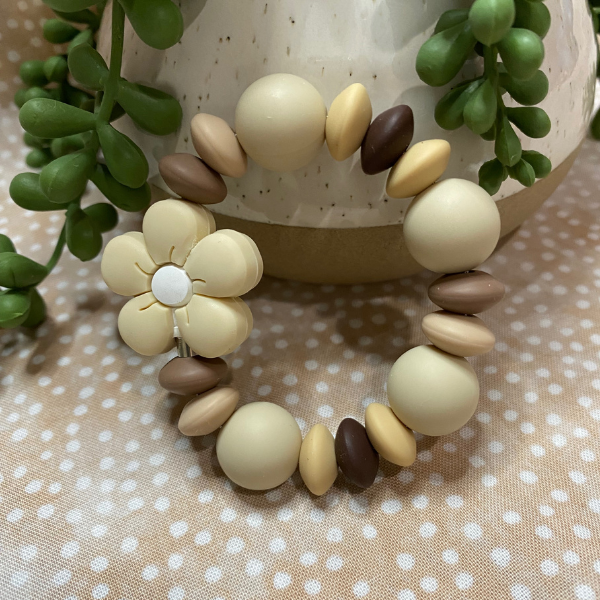 Puff Flower Tumbler Charm