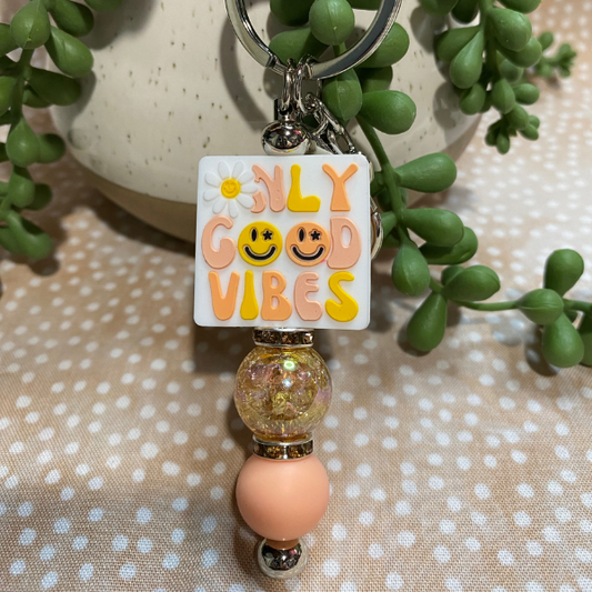 Only Good Vibes Keychain