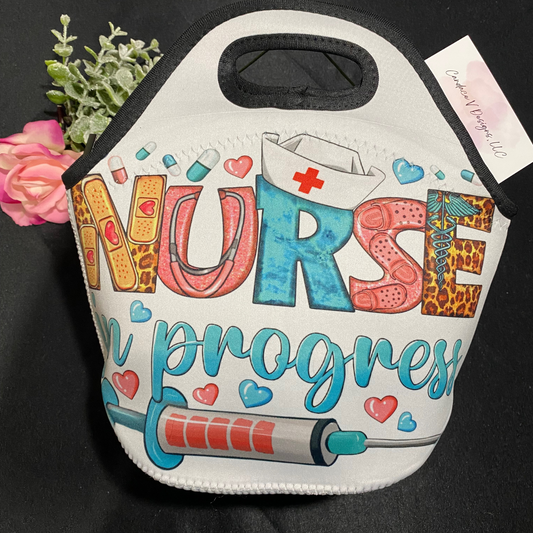 Nurse in Progress Lunch Bag