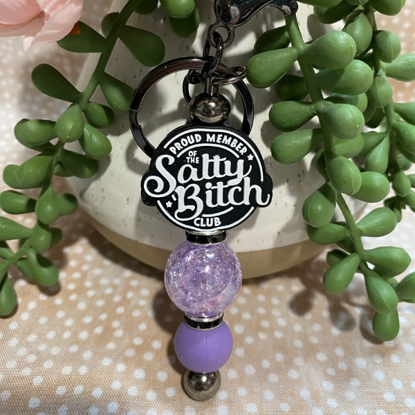 Salty Bit*h Keychain